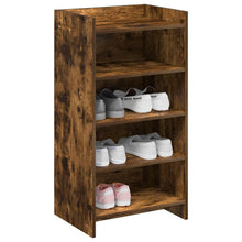 Schoenenkast Gerookt eiken 48 x 36 x 92 cm Bewerkt hout