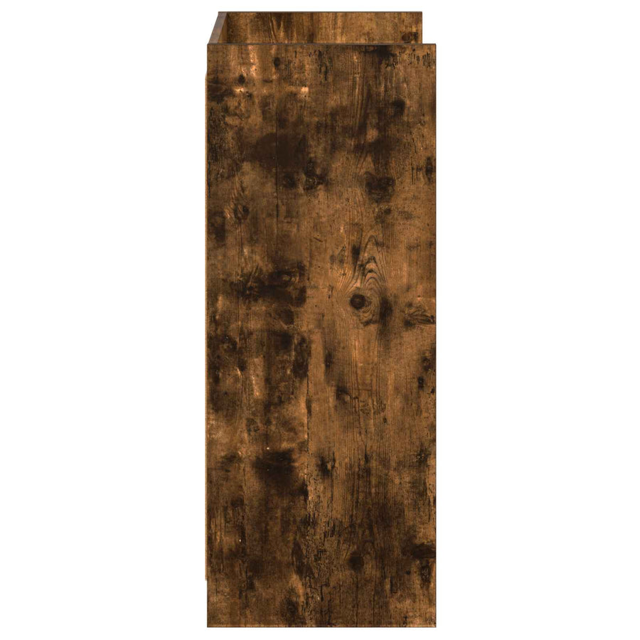 Schoenenkast Gerookt eiken 48 x 36 x 92 cm Bewerkt hout