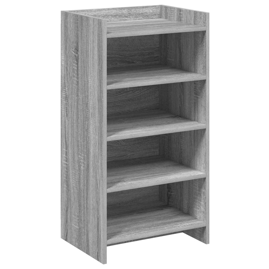 Schoenenkast Grijs Sonoma 48 x 36 x 92 cm Bewerkt hout
