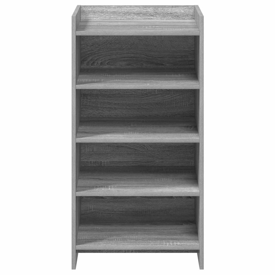 Schoenenkast Grijs Sonoma 48 x 36 x 92 cm Bewerkt hout
