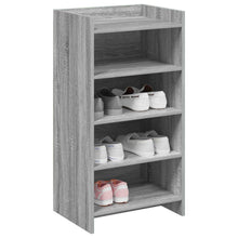 Schoenenkast Grijs Sonoma 48 x 36 x 92 cm Bewerkt hout