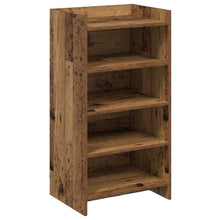 Schoenenkast met opslag Oud hout 48 x 36 x 92 cm Bewerkt hout