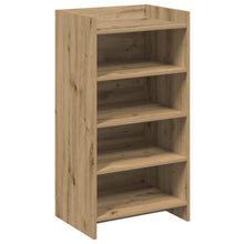 Schoenenkast Artisanaal eiken 48 x 36 x 92 cm Bewerkt hout