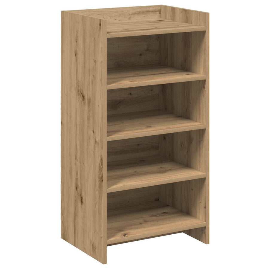 Schoenenkast Artisanaal eiken 48 x 36 x 92 cm Bewerkt hout
