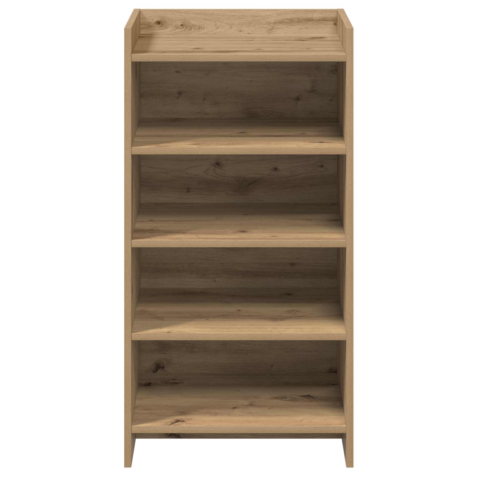 Schoenenkast Artisanaal eiken 48 x 36 x 92 cm Bewerkt hout