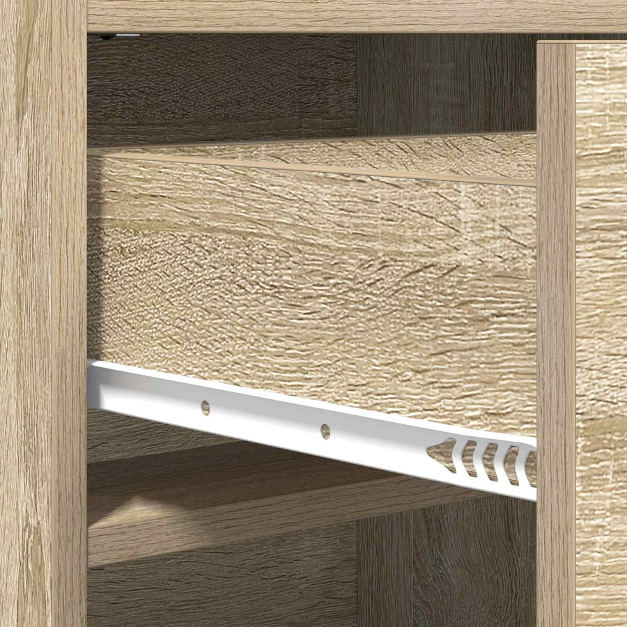 Schoenenkast met lade Sonoma Eiken 48 x 36 x 92 cm Bewerkt hout
