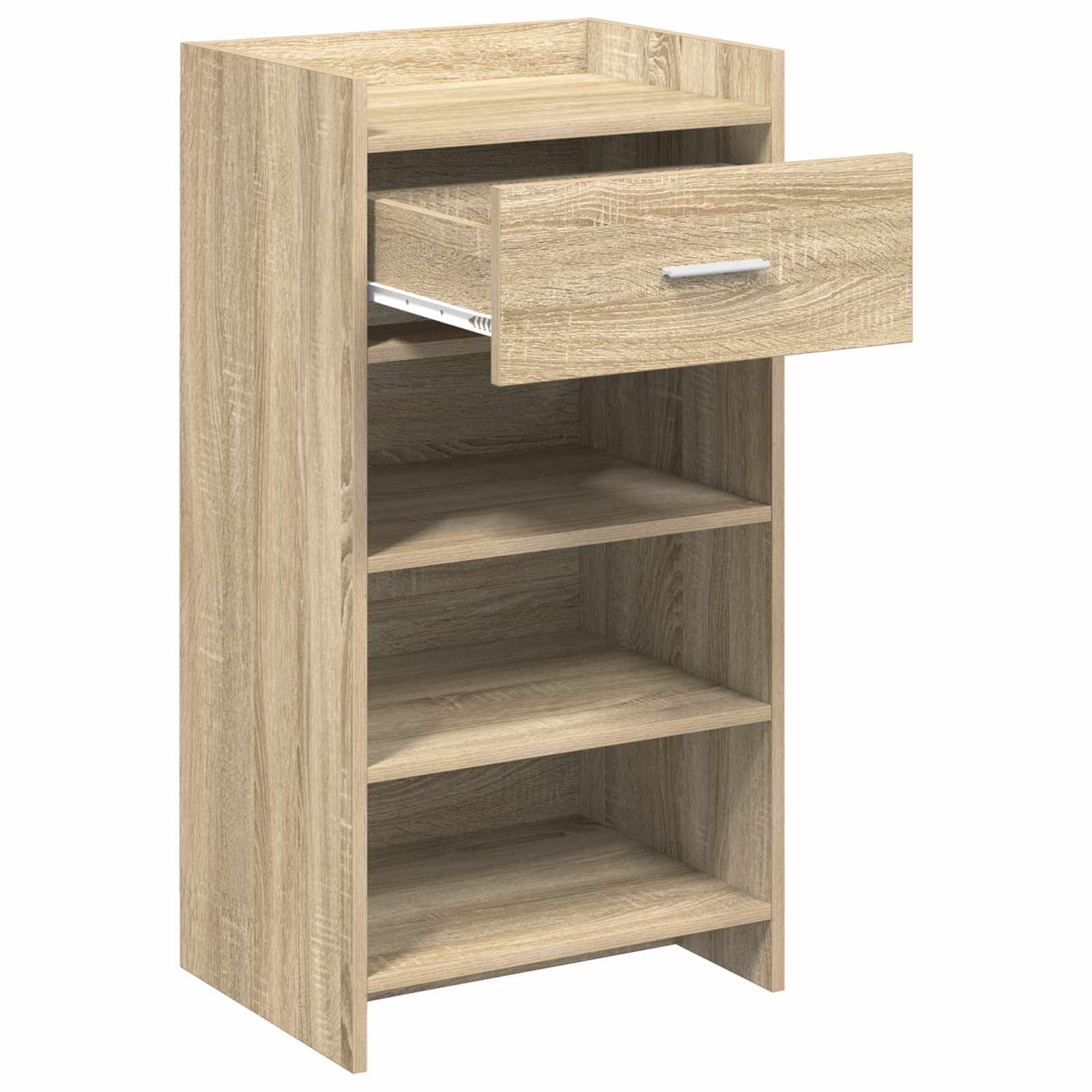 Schoenenkast met lade Sonoma Eiken 48 x 36 x 92 cm Bewerkt hout