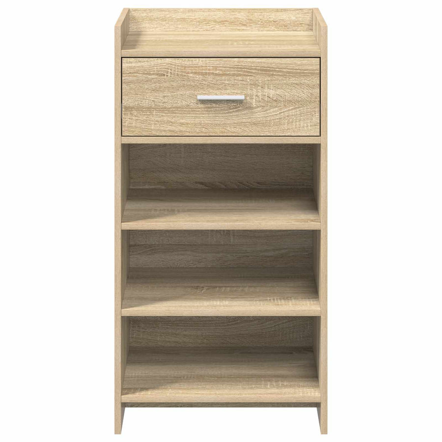 Schoenenkast met lade Sonoma Eiken 48 x 36 x 92 cm Bewerkt hout