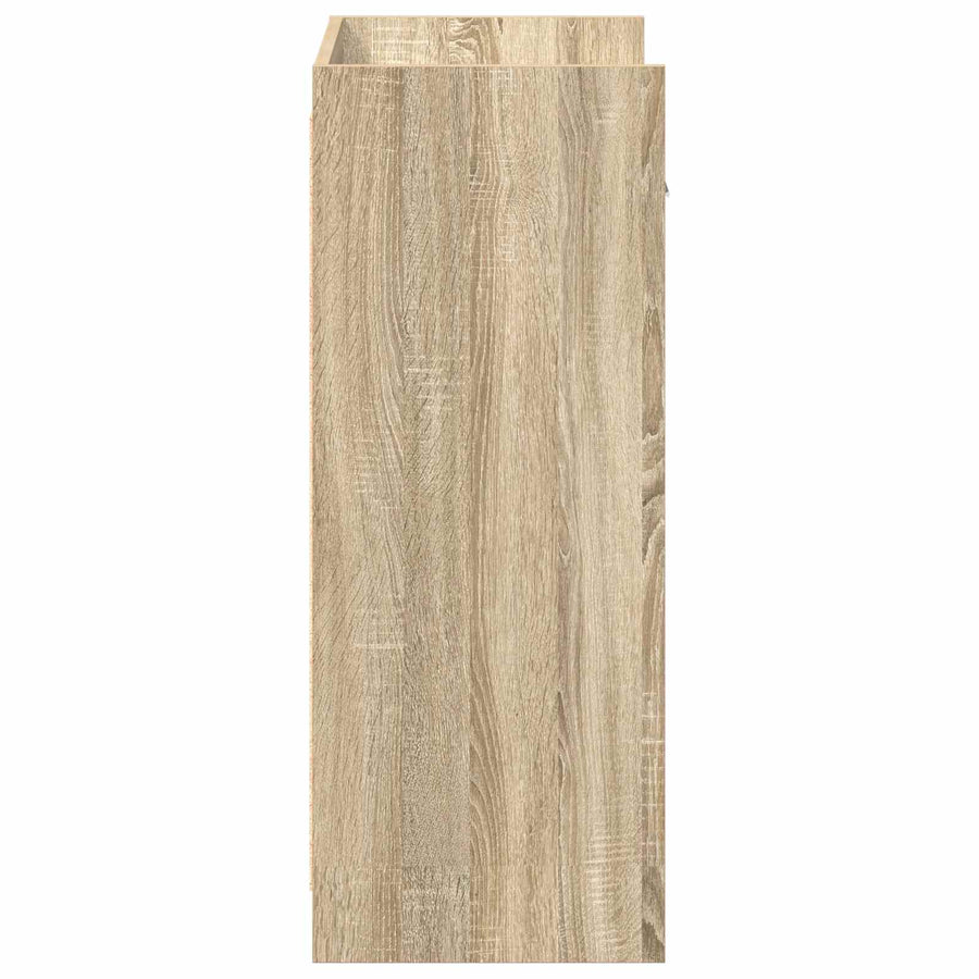 Schoenenkast met lade Sonoma Eiken 48 x 36 x 92 cm Bewerkt hout