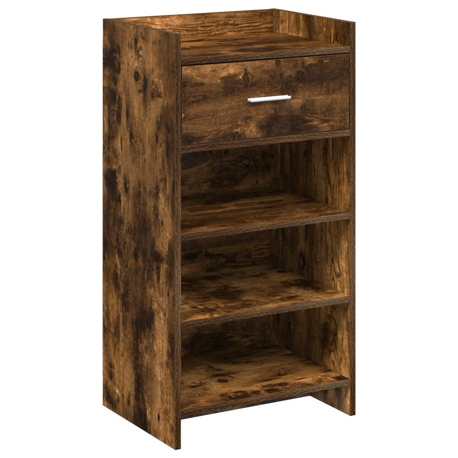 Schoenenkast Gerookt eiken 48 x 36 x 92 cm Bewerkt hout