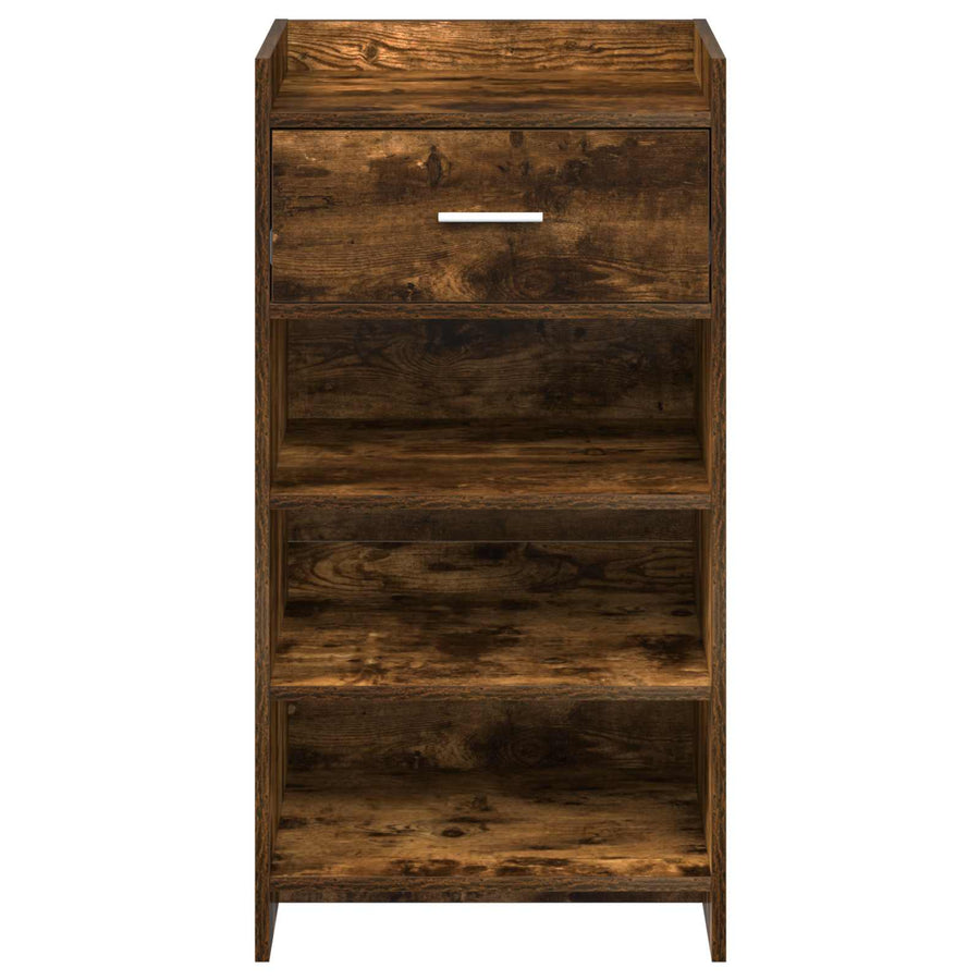 Schoenenkast Gerookt eiken 48 x 36 x 92 cm Bewerkt hout