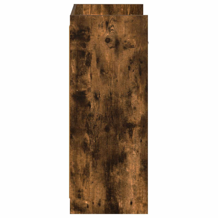 Schoenenkast Gerookt eiken 48 x 36 x 92 cm Bewerkt hout