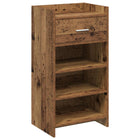 Schoenenkast 48x36x92 cm bewerkt hout