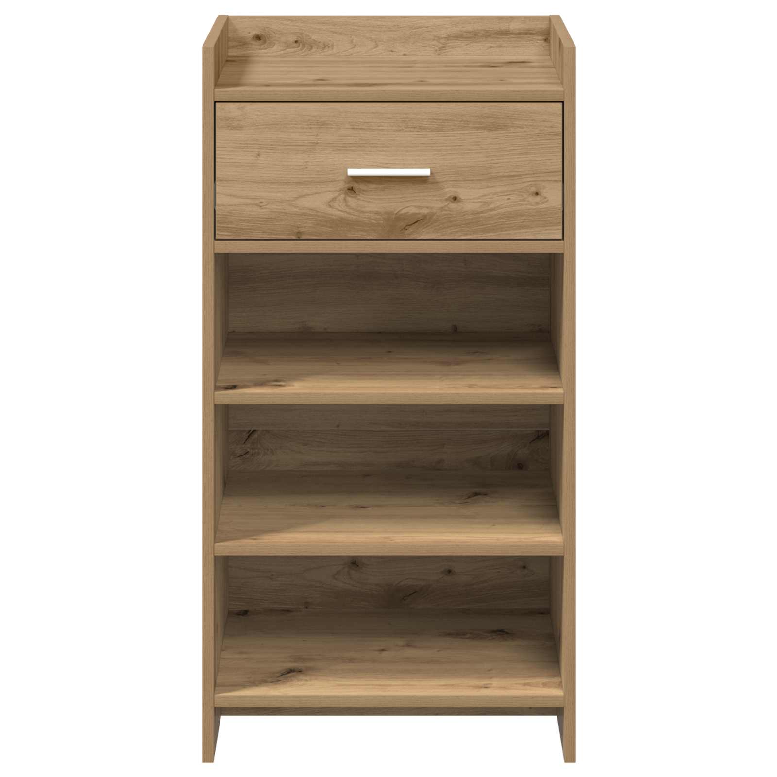 Schoenenkast Artisanaal eiken 48 x 36 x 92 cm Bewerkt hout
