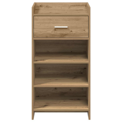 Schoenenkast Artisanaal eiken 48 x 36 x 92 cm Bewerkt hout