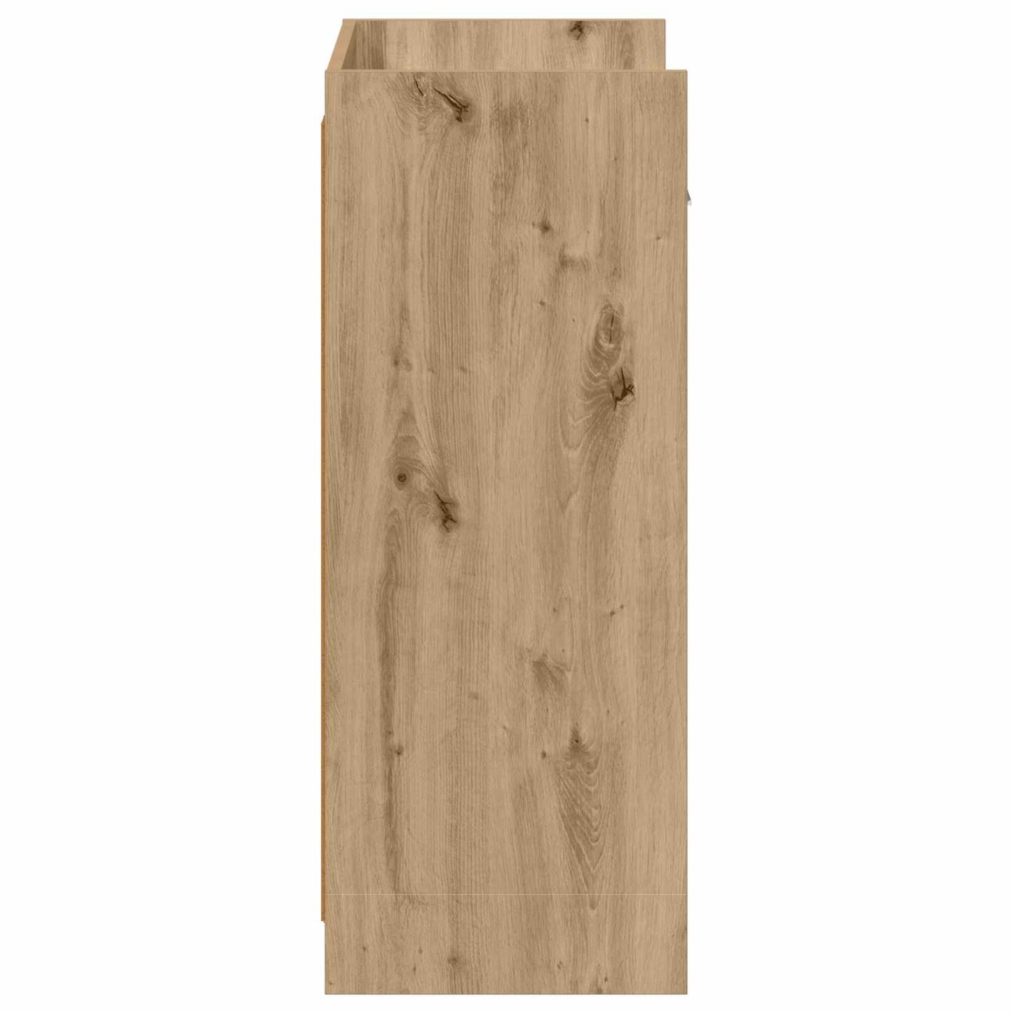 Schoenenkast Artisanaal eiken 48 x 36 x 92 cm Bewerkt hout