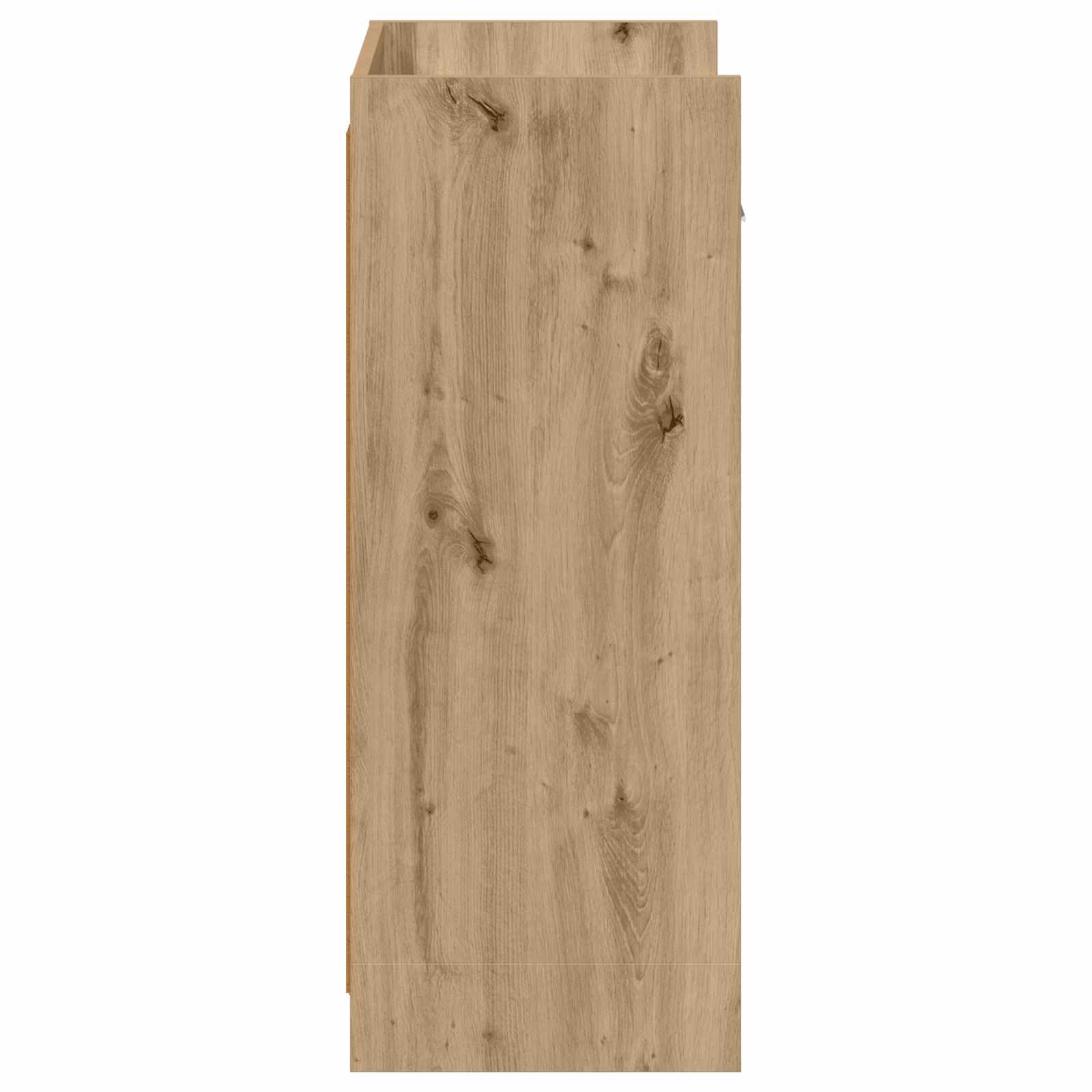 Schoenenkast Artisanaal eiken 48 x 36 x 92 cm Bewerkt hout