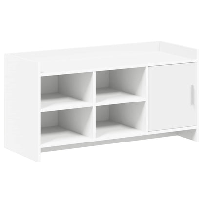 Schoenenkast met opslag Wit 100 x 39,5 x 51 cm Bewerkt hout