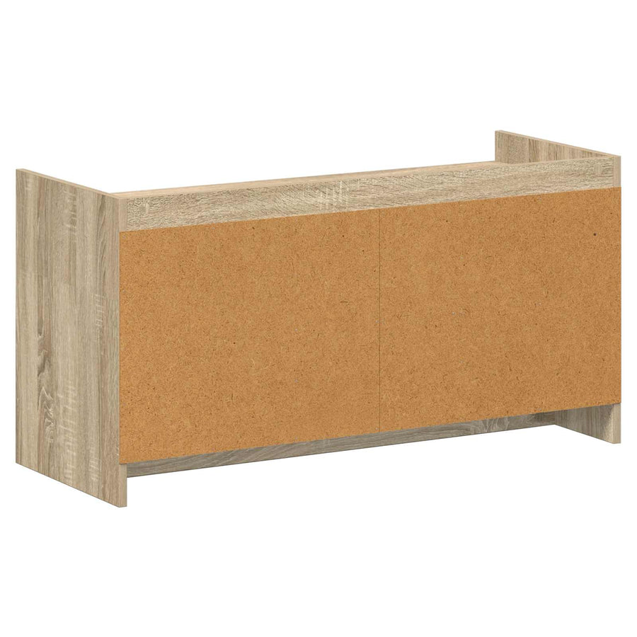 Schoenenkast Sonoma Eiken 100 x 39,5 x 51 cm Bewerkt hout