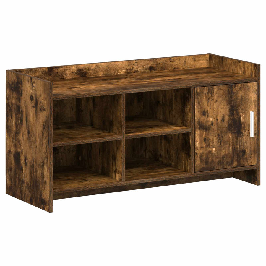 Schoenenkast Gerookt eiken 100 x 39,5 x 51 cm Bewerkt hout