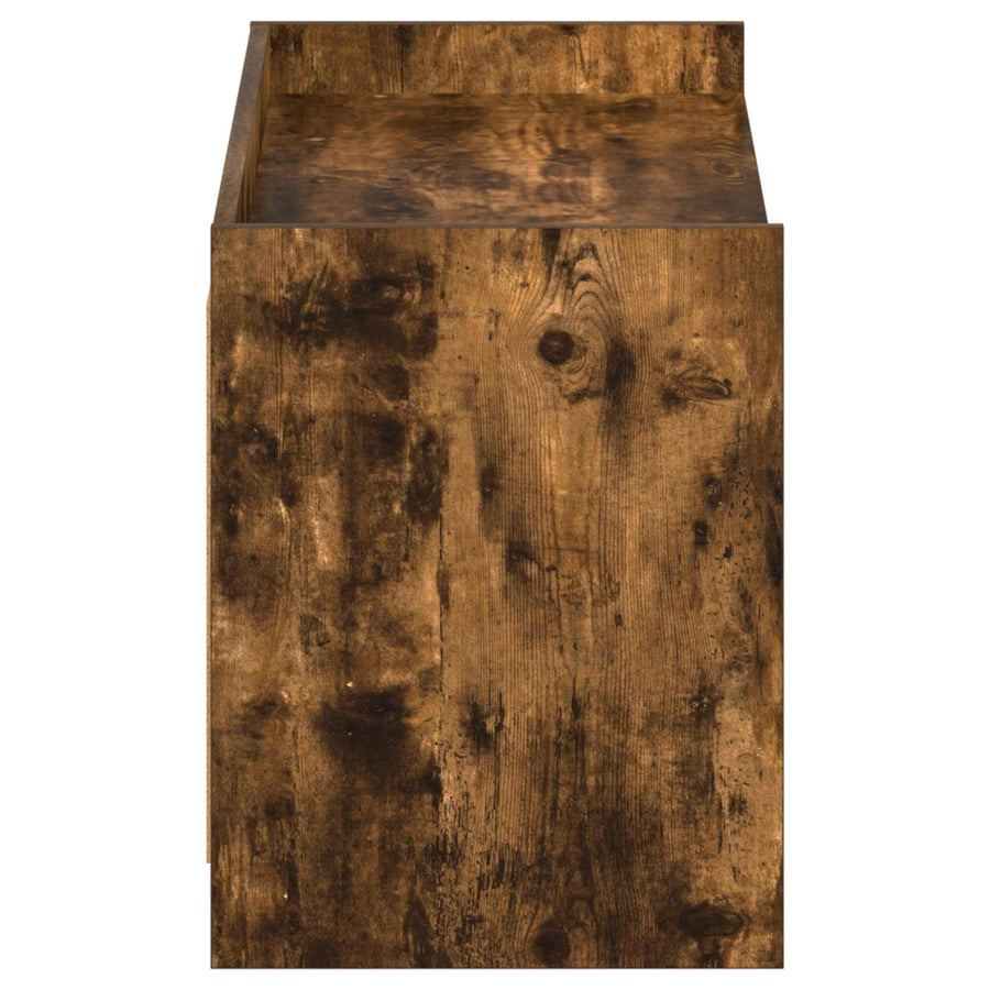 Schoenenkast Gerookt eiken 100 x 39,5 x 51 cm Bewerkt hout
