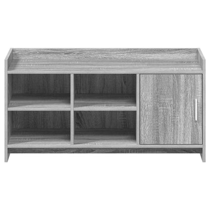 Schoenenkast Grijs Sonoma 100 x 39,5 x 51 cm Bewerkt hout