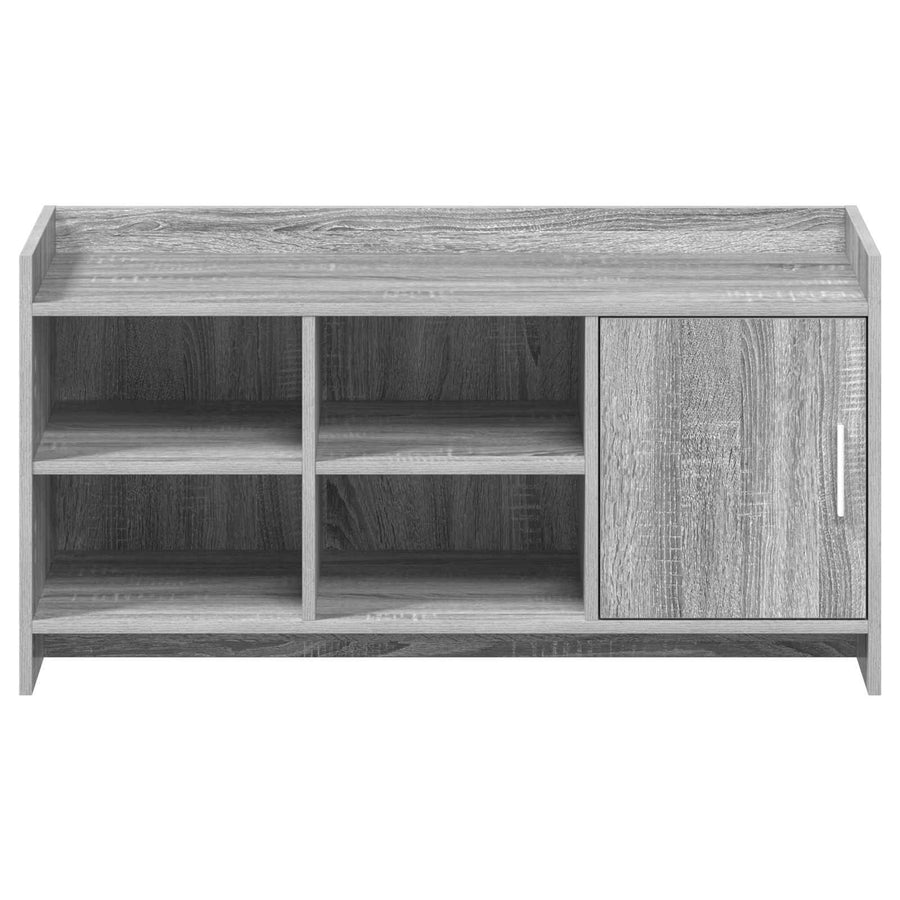 Schoenenkast Grijs Sonoma 100 x 39,5 x 51 cm Bewerkt hout