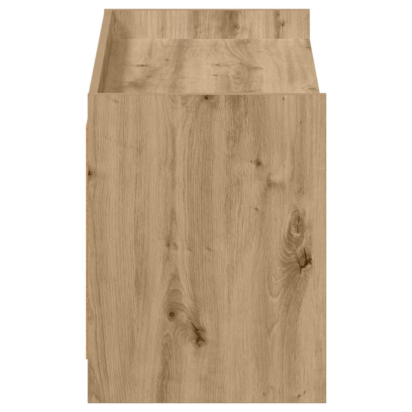 Schoenenkast Artisanaal eiken 100 x 39,5 x 51 cm Bewerkt hout