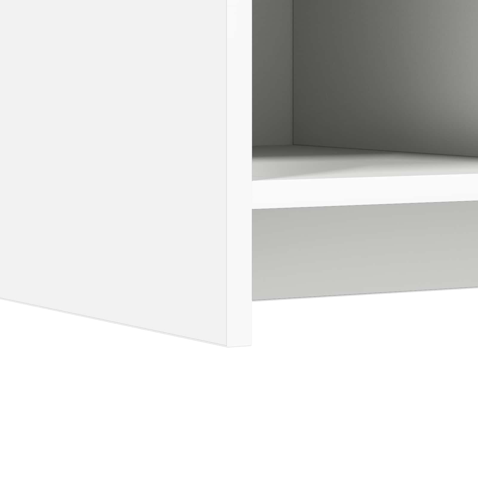 Schoenenkast met opslag Wit 85 x 39,5 x 70 cm Bewerkt hout