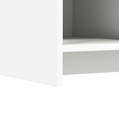 Schoenenkast met opslag Wit 85 x 39,5 x 70 cm Bewerkt hout