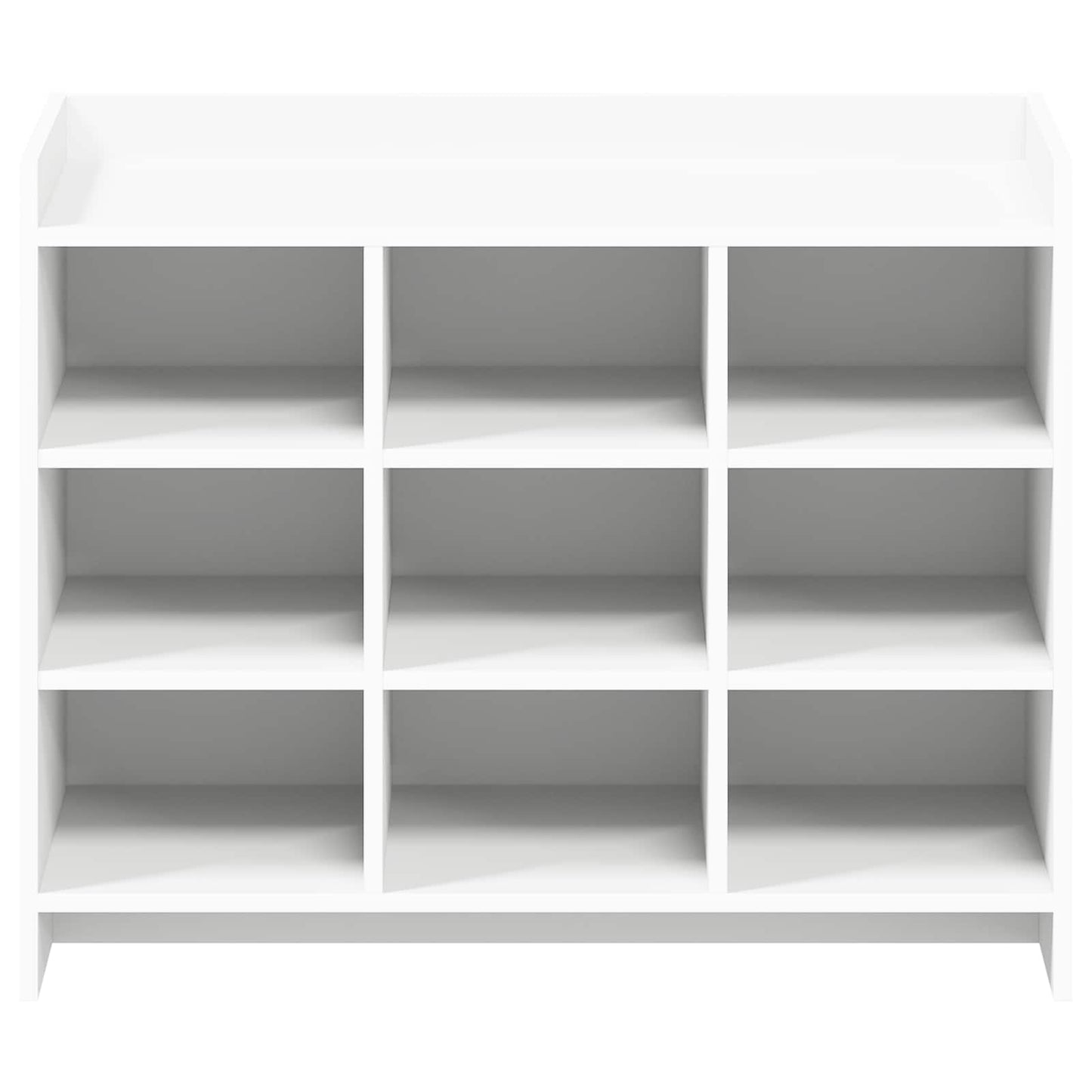 Schoenenkast met opslag Wit 85 x 39,5 x 70 cm Bewerkt hout