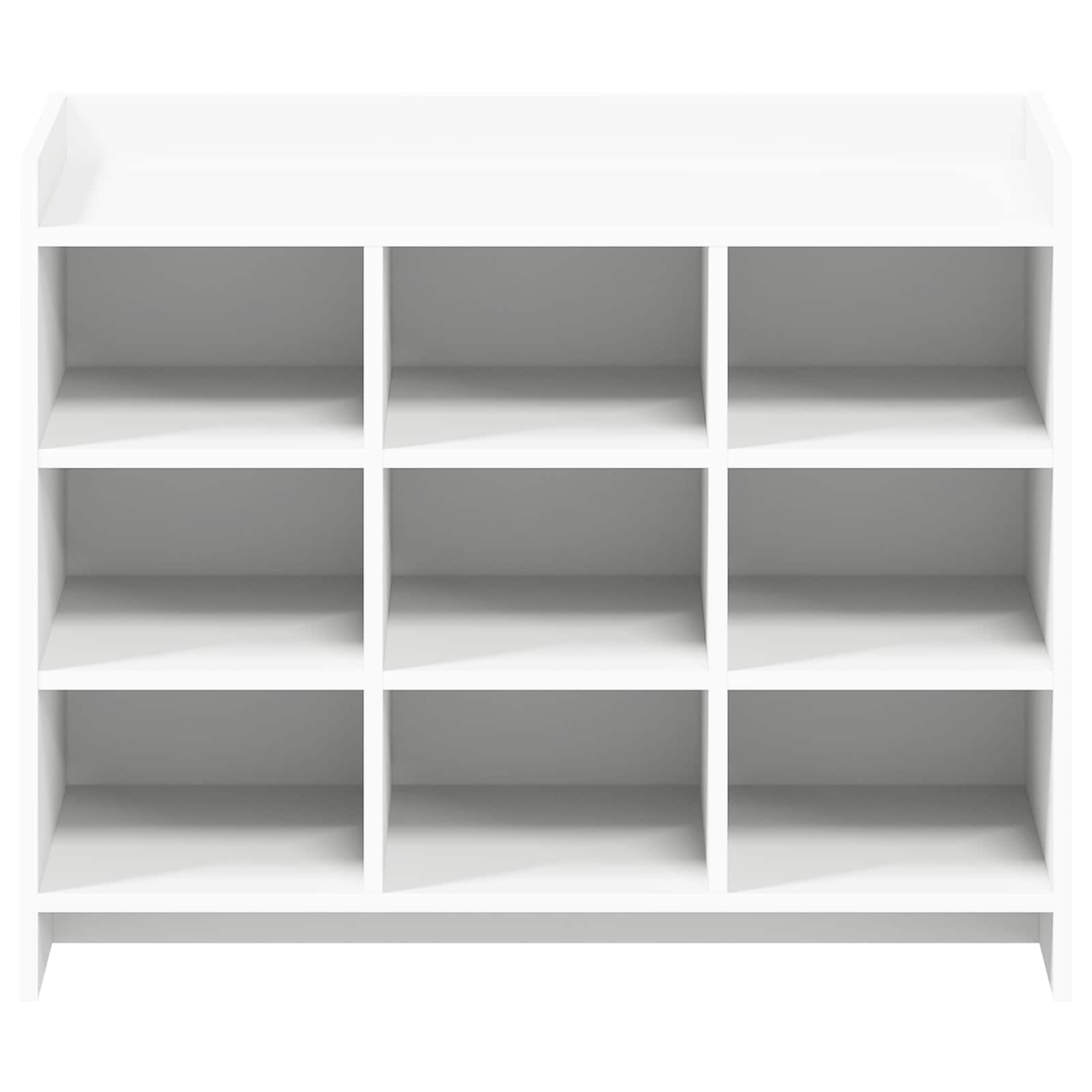 Schoenenkast met opslag Wit 85 x 39,5 x 70 cm Bewerkt hout