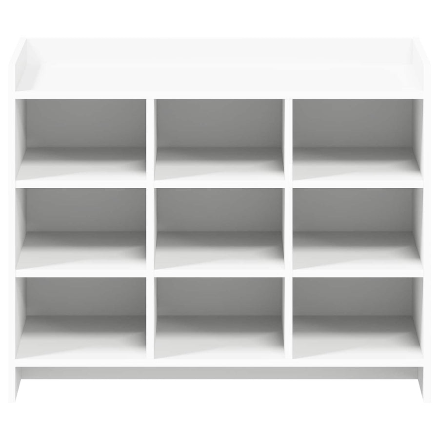 Schoenenkast met opslag Wit 85 x 39,5 x 70 cm Bewerkt hout