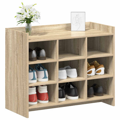 Schoenenkast Sonoma Eiken 85 x 39,5 x 70 cm Bewerkt hout