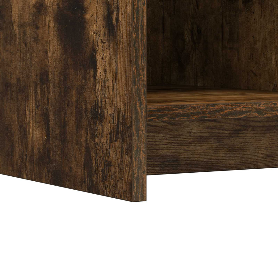 Schoenenkast Gerookt eiken 85 x 39,5 x 70 cm Bewerkt hout