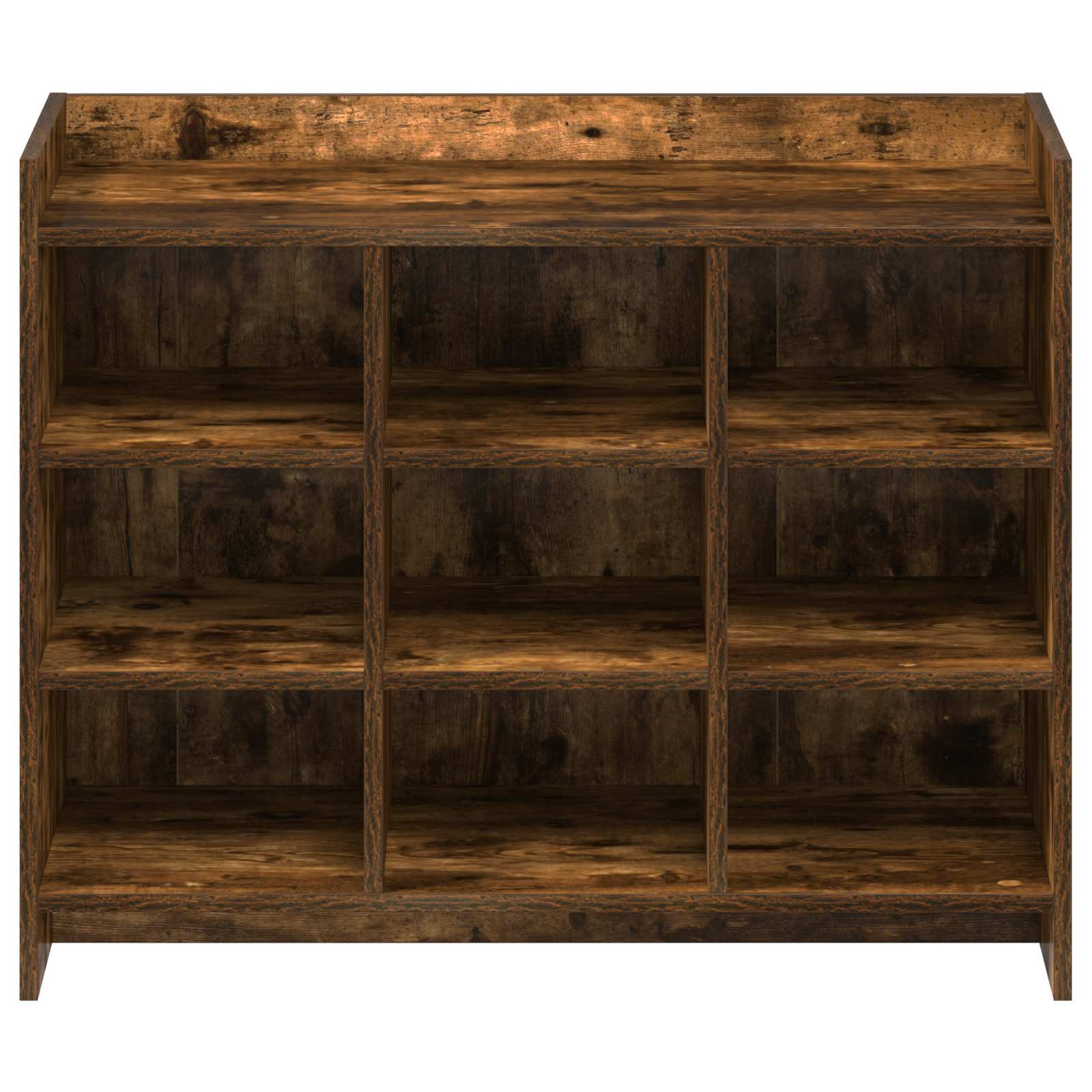 Schoenenkast Gerookt eiken 85 x 39,5 x 70 cm Bewerkt hout