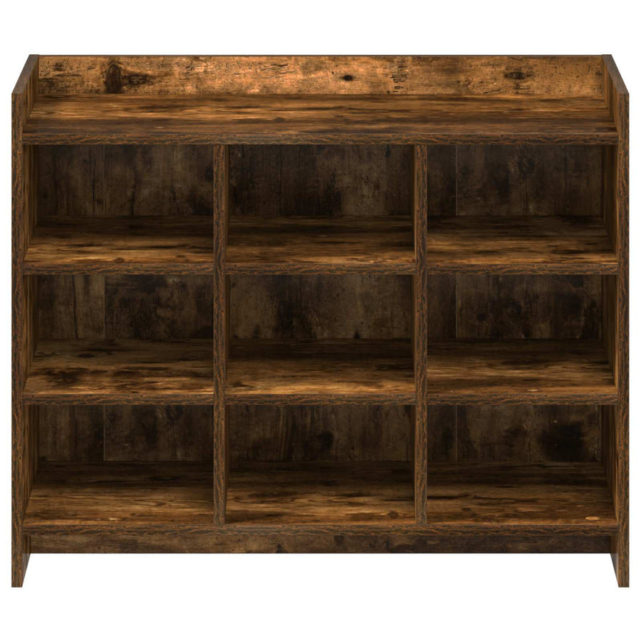 Schoenenkast Gerookt eiken 85 x 39,5 x 70 cm Bewerkt hout