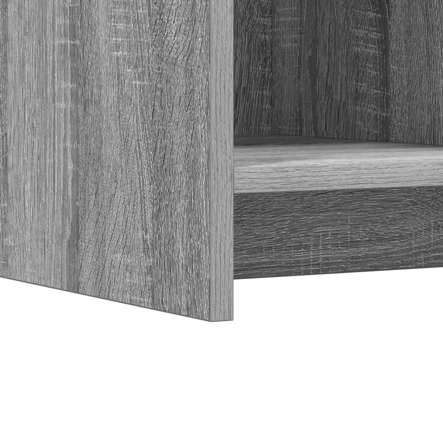 Schoenenkast Grijs Sonoma 85 x 39,5 x 70 cm Bewerkt hout