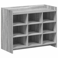 Schoenenkast Grijs Sonoma 85 x 39,5 x 70 cm Bewerkt hout