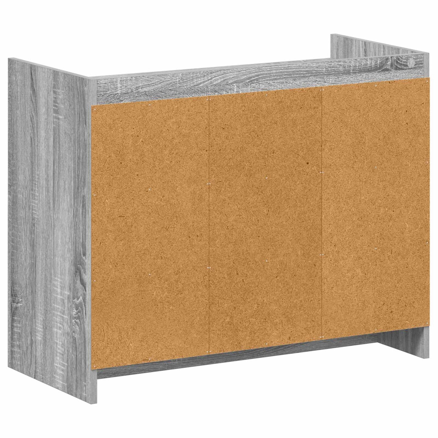 Schoenenkast Grijs Sonoma 85 x 39,5 x 70 cm Bewerkt hout