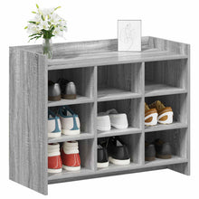 Schoenenkast Grijs Sonoma 85 x 39,5 x 70 cm Bewerkt hout