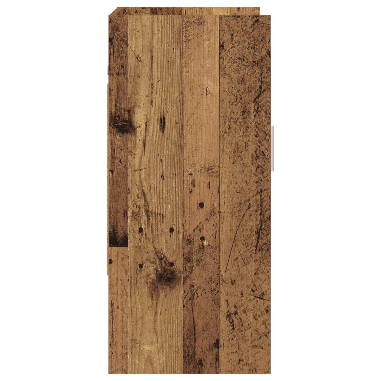 Wandplank Muurmontage Oud hout 80 x 36 x 80 cm Bewerkt hout