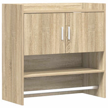 Wandplank Muurmontage Sonoma Eiken 80 x 36 x 80 cm Bewerkt hout