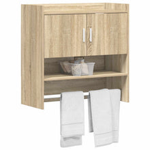 Wandplank Muurmontage Sonoma Eiken 80 x 36 x 80 cm Bewerkt hout