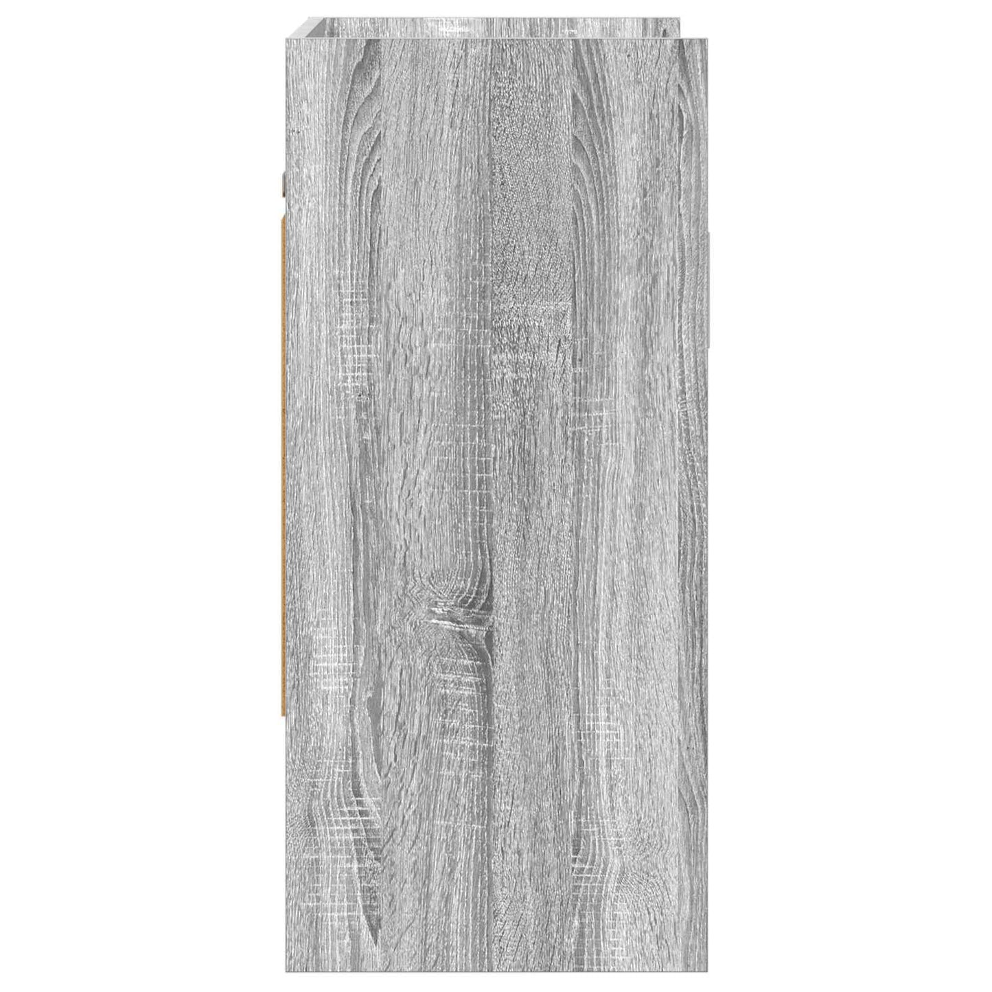 Wandplank Muurmontage Grijs Sonoma 80 x 36 x 80 cm Bewerkt hout