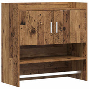 Wandplank 80x36x80 cm bewerkt hout oud hout