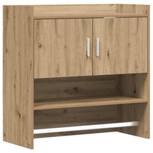 Wandplank Muurmontage Artisanaal eiken 80 x 36 x 80 cm