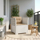 Fauteuil 68x62x70 cm rattan look wit
