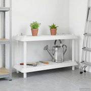Plankenunit 2-laags 100x40x55,5 cm PP wit