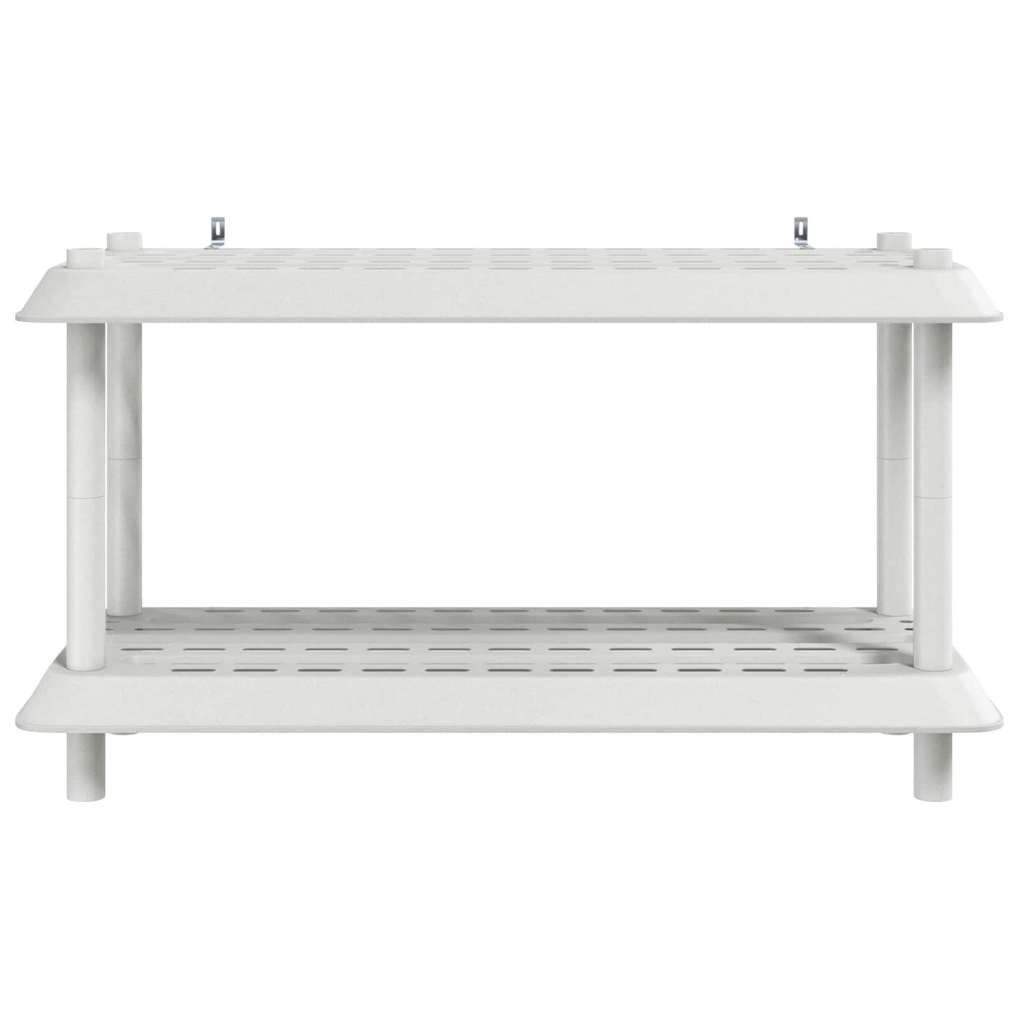 Plankenunit 2-laags 100 x 40 x 55,5 cm PP Wit